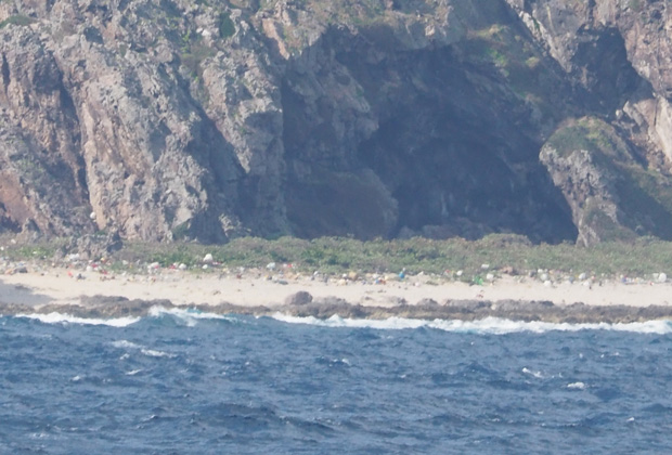 海滩垃圾